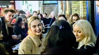 Lily James - All About Eve - Stage Door