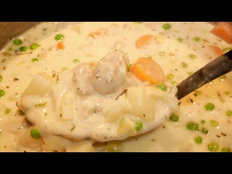 Homemade Chicken Pot Pie | Easy Recipe for Large...