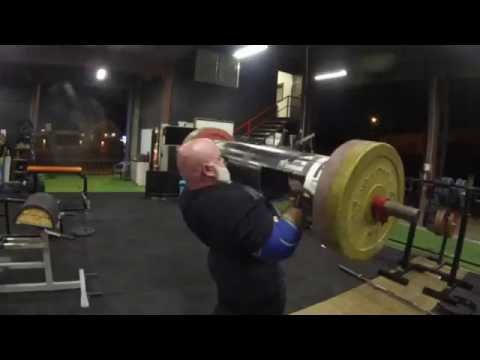 Valhalla Strength - Matt Strict Log Presses 121kg x3.