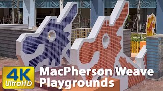 MacPherson Weave Playgrounds 🌈 Colourful Community Play Spaces & Family Fun 🏃 SingaporeIsland