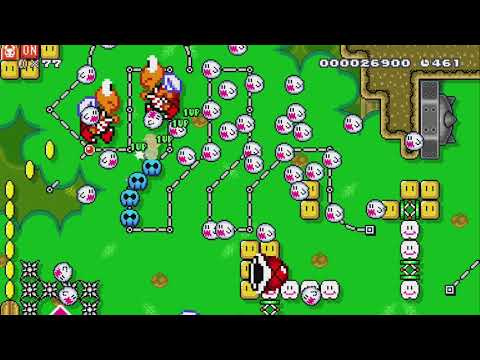 Auto-Everything (Don't Move) by Nightduck8 - Super Mario Maker 2 - No Commentary 1bv