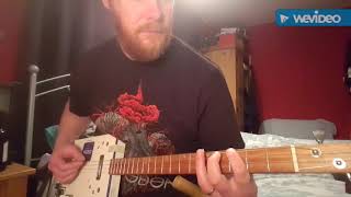 How to play Just A Little Heat by The Black Keys on Cigar Box Guitar