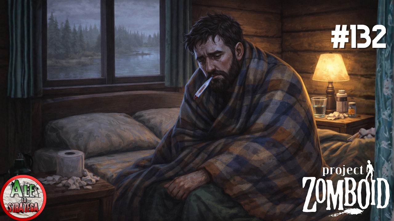 CI MANCAVA SOLO L'INFLUENZA || PROJECT ZOMBOID || RUN 1 BUILD 42 || LA FUGA DI ARTEMIO #132