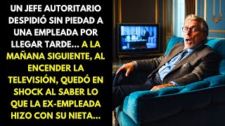 UN JEFE AUTORITARIO DESPIDIÓ SIN PIEDAD A UNA EMPLEADA POR LLEGAR TARDE… A LA MAÑANA SIGUIENTE...