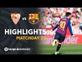 Highlights FC Barcelona vs Sevilla FC (2-4)
