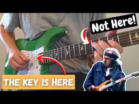 NO ONE Uses this Mark Knopfler Move! Why?!