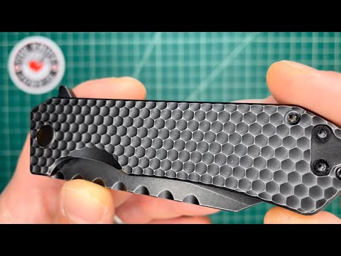 Off-Grid Knives Black Mamba V2 -- Sweet Flipper Pocket Knife Up Close