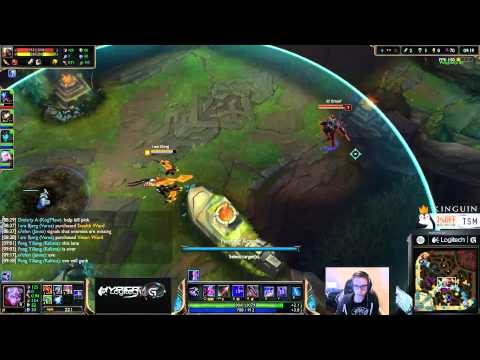 Bjergsen duo Santorin - Varus vs Zed Mid - League of Legends Full Game