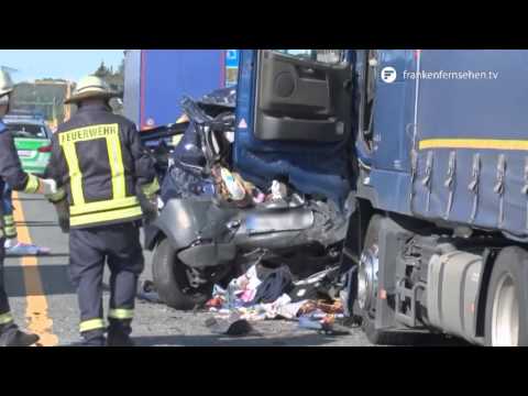 Massenkarambolage: Tödlicher Unfall auf der A6