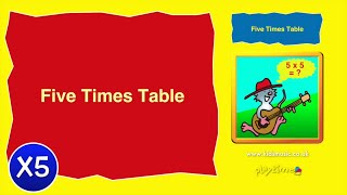 Kidzone - Five Times Table