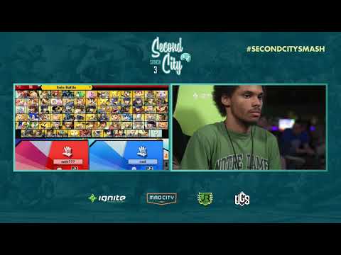 Second City Smash 3 LOSERS TOP 8 - HPT | Seth (Yoshi) vs Armada | Ned (Pokemon Trainer)