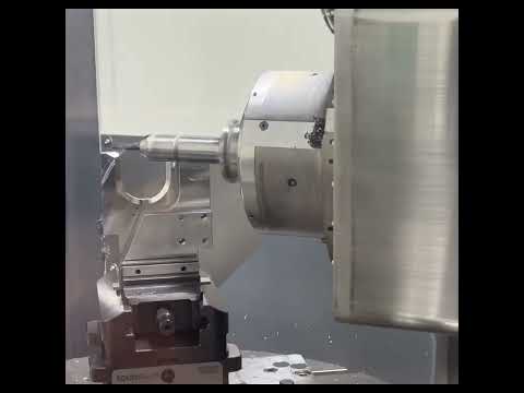 5-Achs-Simultan Fräsen mit Radiuskorrektur auf DMU 65 H monoBLOCK