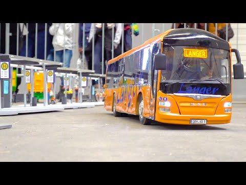 INCREDIBLE RC BUS ACTION// SPECIAL HANDMADE RC BUS IN FULL FUNCTIONALITY// RC BUS COLLECTION