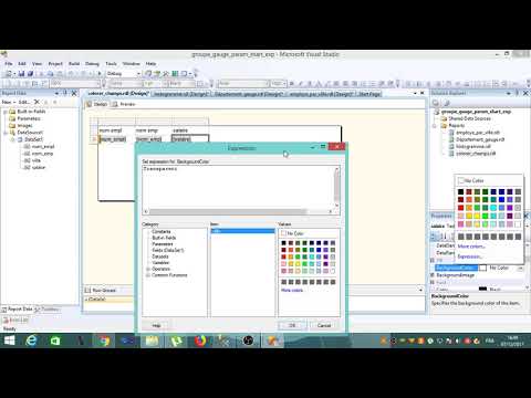 SQLServer Reporting Services Part 3 - Groupe--Gauge--parameter-shart...
