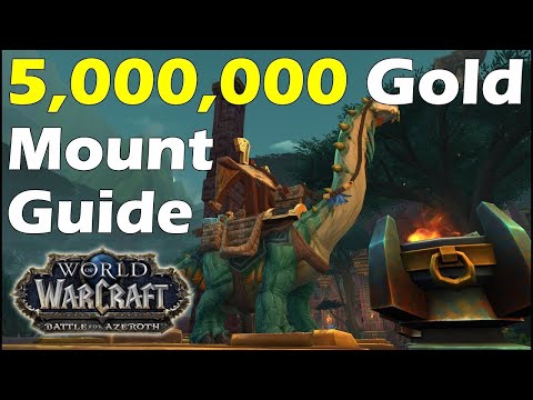 Finally buying the Long Boi Mount and how I got the 5.000.000 Gold for it ! (WoW)