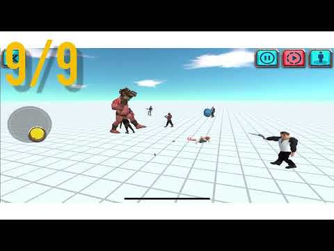 Animal Revolt Battle Simulator  Ogre lord VS Modern Human all units