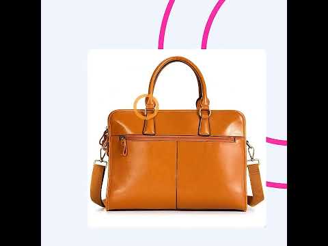 Madhav international plain mi-lp44 office laptop leather bag