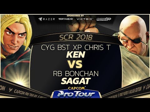 CYG BST XP Chris T (Ken) vs RB Bonchan (Sagat) - SCR 2018 Top 8 - CPT 2018
