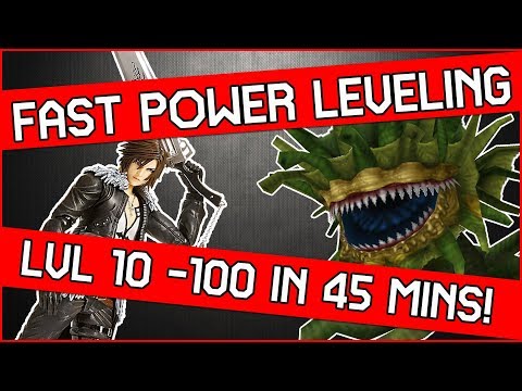 Look! Fast Power Leveling in Final Fantasy 8 Remastered - Exp Farming Guide