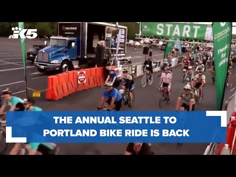 The annual Seattle To Portland bike ride is back and 'It's a rolling party'
