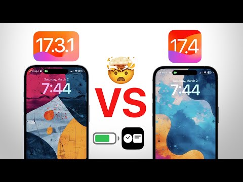 iOS 17.4 vs iOS 17.3.1