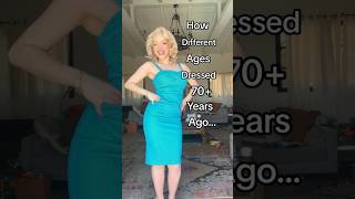 How different ages dressed in the 1950s 😲 #shorts