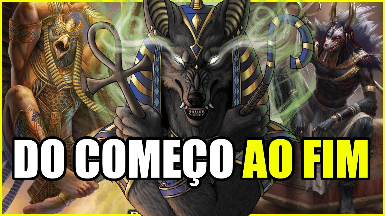 MITOLOGIA EGÍPCIA em ORDEM CRONOLÓGICA | HISTÓRIA COMPLETA