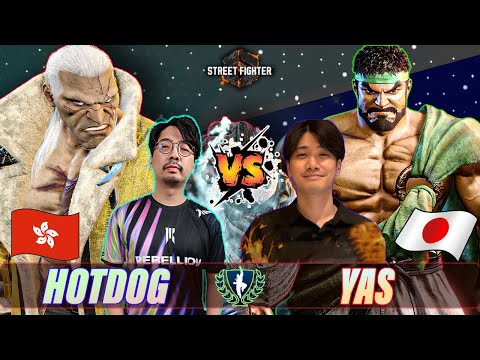 SF6 🔥 M.Bison ♦ #1 Ranked HotDog29  VS  YAS ♦ #2 Ranked RYU 🔥 Best High Level Gameplay ♦