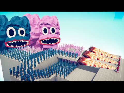 100x POPPY PLAYTIME + GIANTS vs 3x EVERY GOD - TABS | Totally Accurate Battle Simulator