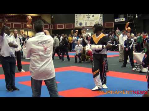 Deandre Walker vs Larry Tankson Open Weight at Irish Open 2012