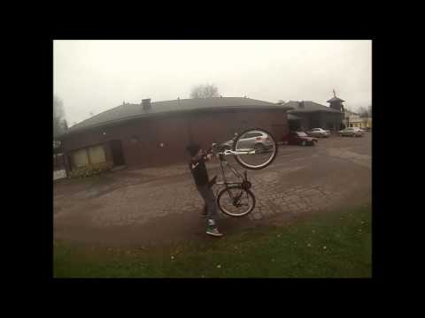 Temppuilua pyörällä