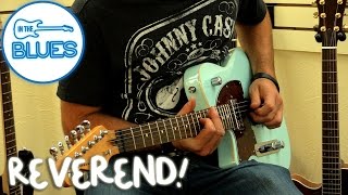 Video thumbnail for Reverend Buckshot Guitar - Jerry's Lefty Guitars by intheblues