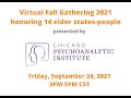 Chicago Psychoanalytic Institute 2021 Fall Gathering