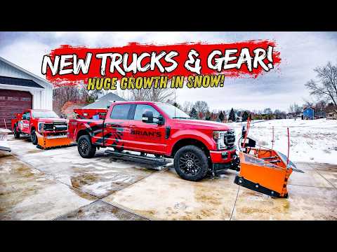 Our EPIC 2025 Snow Plowing Setup! (Built for Scale, Speed, and Maximum Efficiency!)