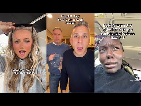 Pitbull x Dolly Parton - Powerful Women - TikTok Compilation