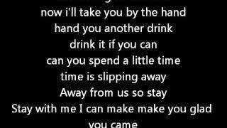 The Wanted - Glad You Came    with lyrics