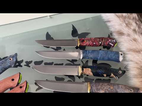 Выставка продажа рыбацких ножей Финские ножи универсальные