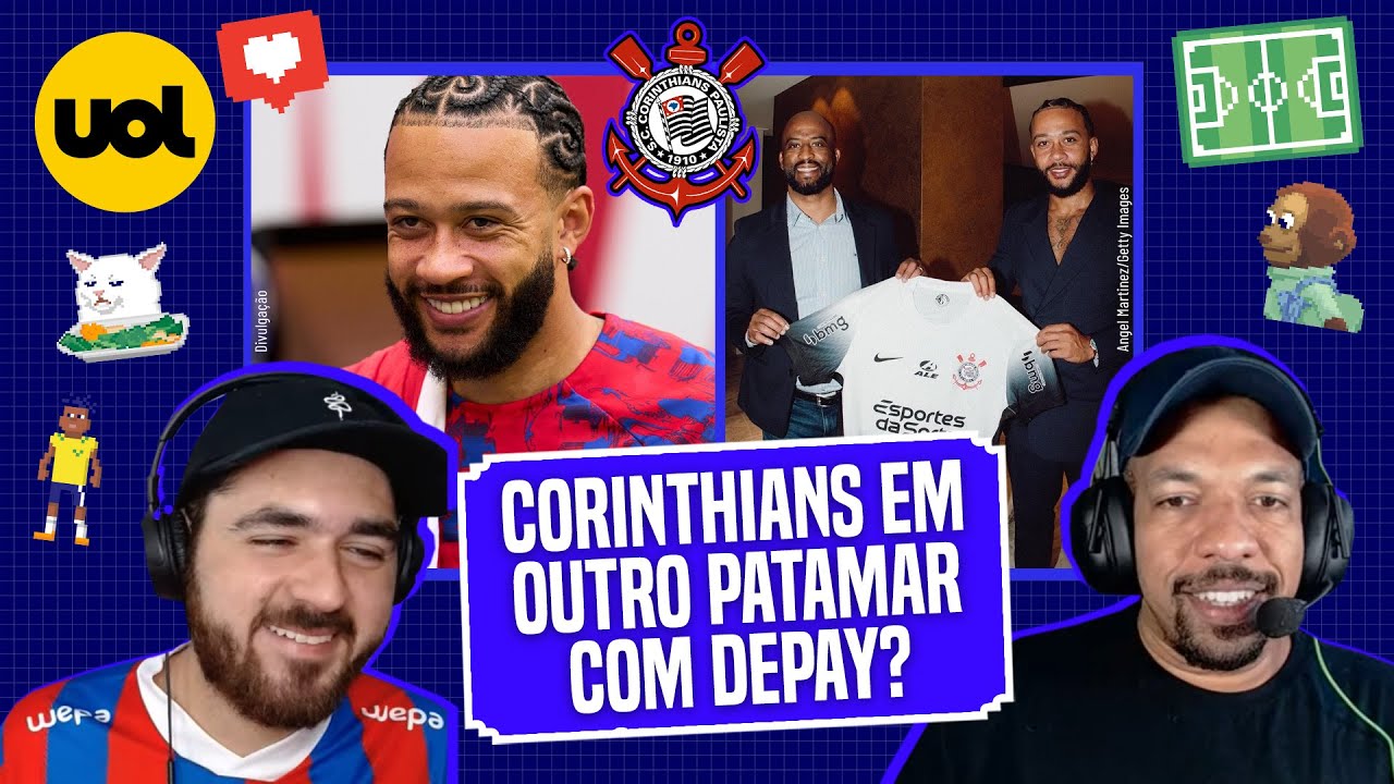 🔴 CORINTHIANS ILUDIDO COM A CHEGADA DE DEPAY? QUAL A CONTRATAÇÃO DE GRINGO MAIS ALEATÓRIA?