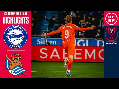 Resumen #CopaDelReyMapfre | Alavés CF 2-3 Real Sociedad | Cuartos de final | Temporada 25/26