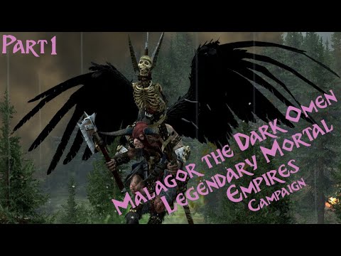 Total War Warhammer 2: Malagor- Harbinger of Disaster - Legendary Mortal Empires Campaign - Part 1