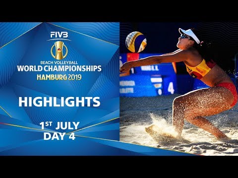 Day 4 - Highlights | FIVB Beach Volleyball World Championships Hamburg 2019