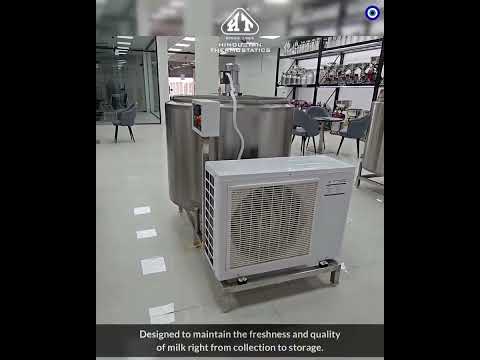 Vertical Milk Storage Tank