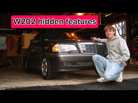 W202 Mercedes Benz Hidden Features!