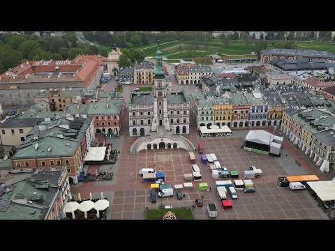 Zamość , Poland 🇵🇱  | 4K Drone Footage