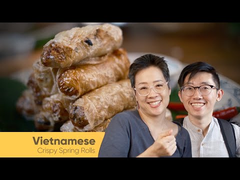 Vietnamese Crispy Spring Rolls | Tasty and healthy treats