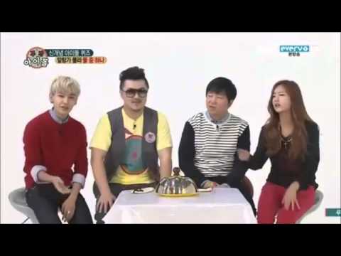 131030 Bomi & Ilhoon Hoonmi Weekly Idol Cuts