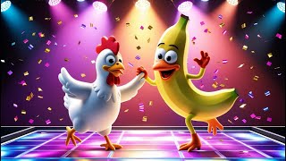 Download lagu Chicken Banana Dance! Let’s Dance! with Joyful Jams For Kids mp3
