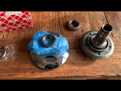 Mercedes R107 wheel bearing - how to pack with grease - no mess or waste