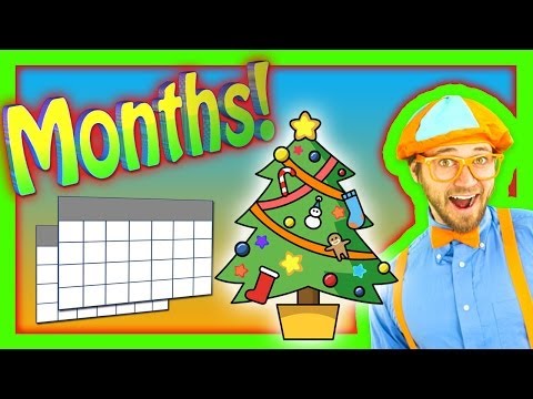 Nursery Rhymes - Months of the Year Song