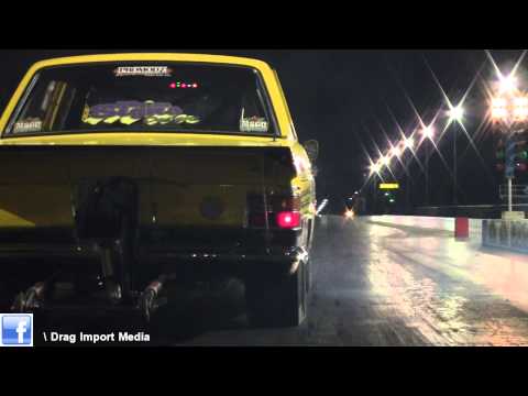 20B ROTARY FORD CORTINA - 'BUSHPIG' - TIM KREIS 8.08 @ 170 MPH - TNT 7/05/2014